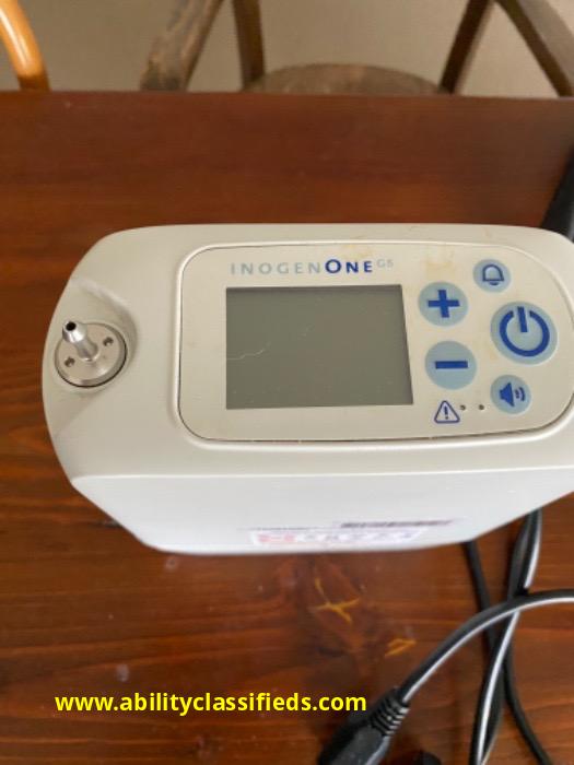 Inogen One G5 portable Oxygen concentrator