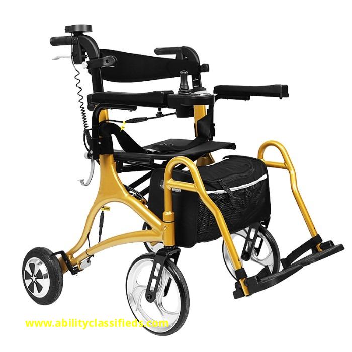 Walker / Rollator with Motorised Option - ZUBU - ZB01